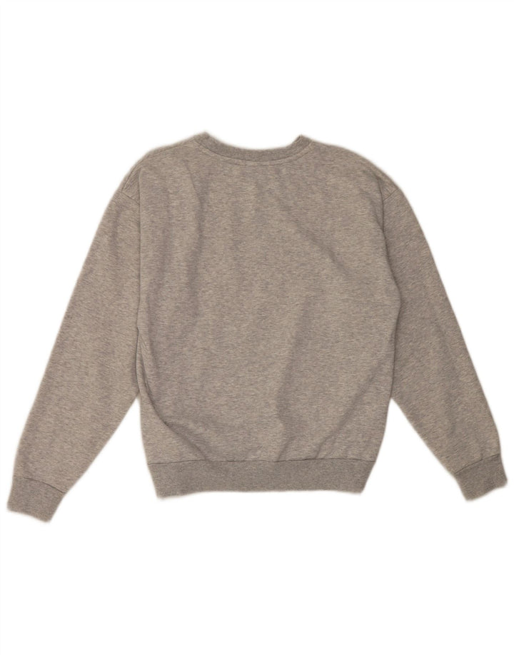 Puma Mens Graphic Sweatshirt Jumper XS Grey Cotton