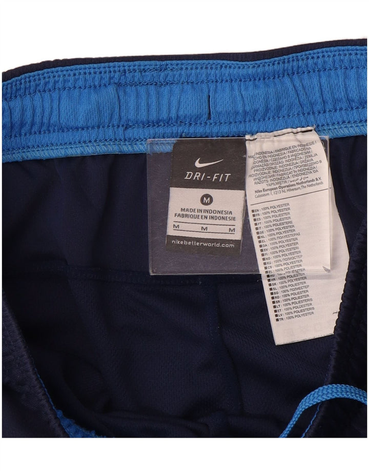 Nike Mens Dri Fit Sport Shorts Medium Navy Blue Polyester