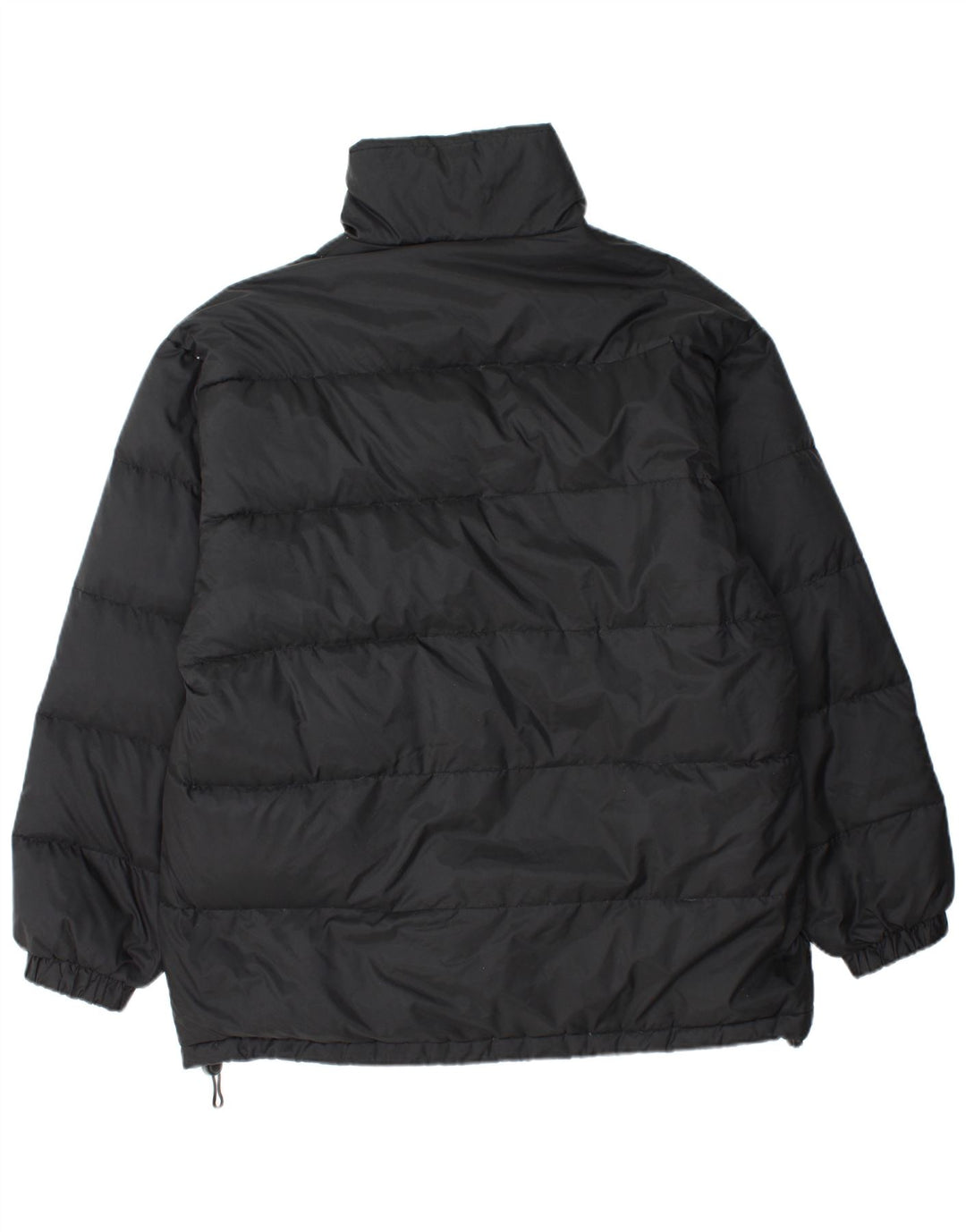 LE FROG Mens Loose Fit Padded Jacket UK 38 Medium Black Polyamide