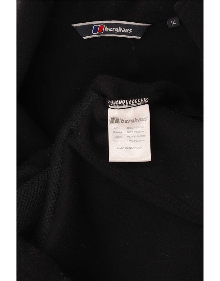 Berghaus Womens Fleece Gilet UK 14 Large Black Polyester