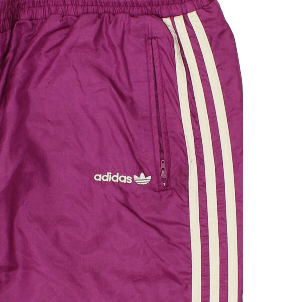 Adidas Originals Mens Purple Shell Suit Tracksuit Bottoms | Vintage 90s Sports | Vintage Messina Hembry | Thrift | Second-Hand Messina Hembry | Used Clothing | Messina Hembry 