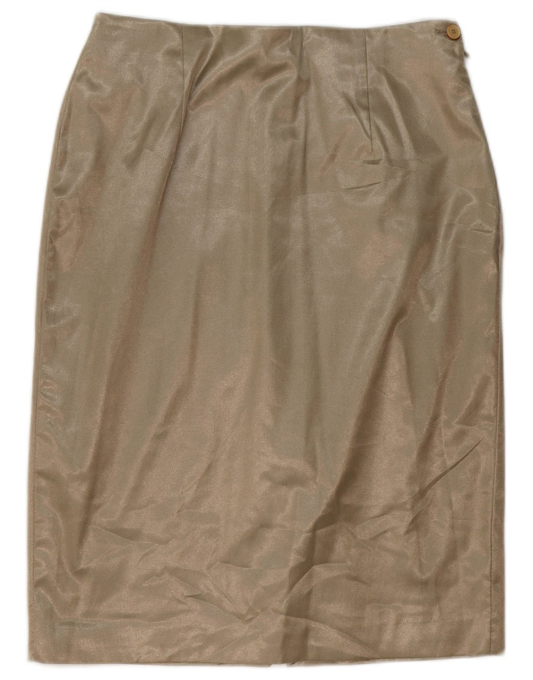 KRIZIA Womens Pencil Skirt UK 14 Large W34  Beige Polyamide