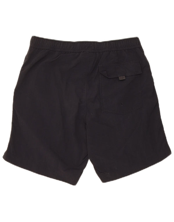 Champion Mens Graphic Swimming Shorts Small  Black Polyamide