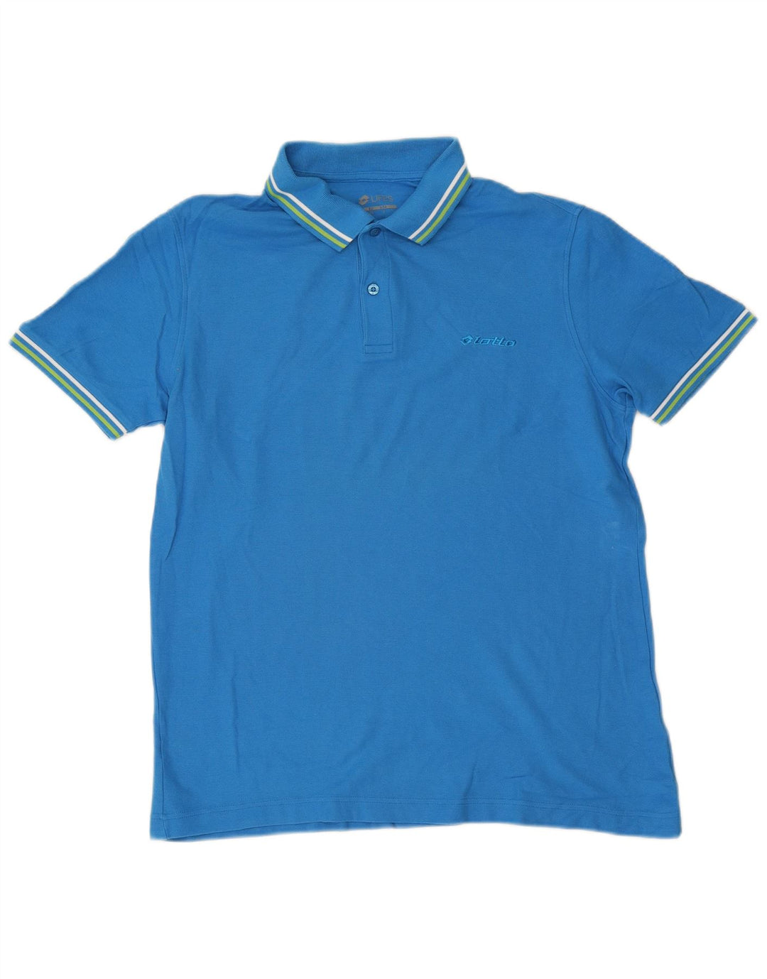 Lotto Mens Life's Polo Shirt Large Blue