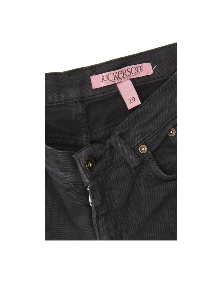 JECKERSON Womens Slim Jeans W29 L35 Navy Blue Cotton