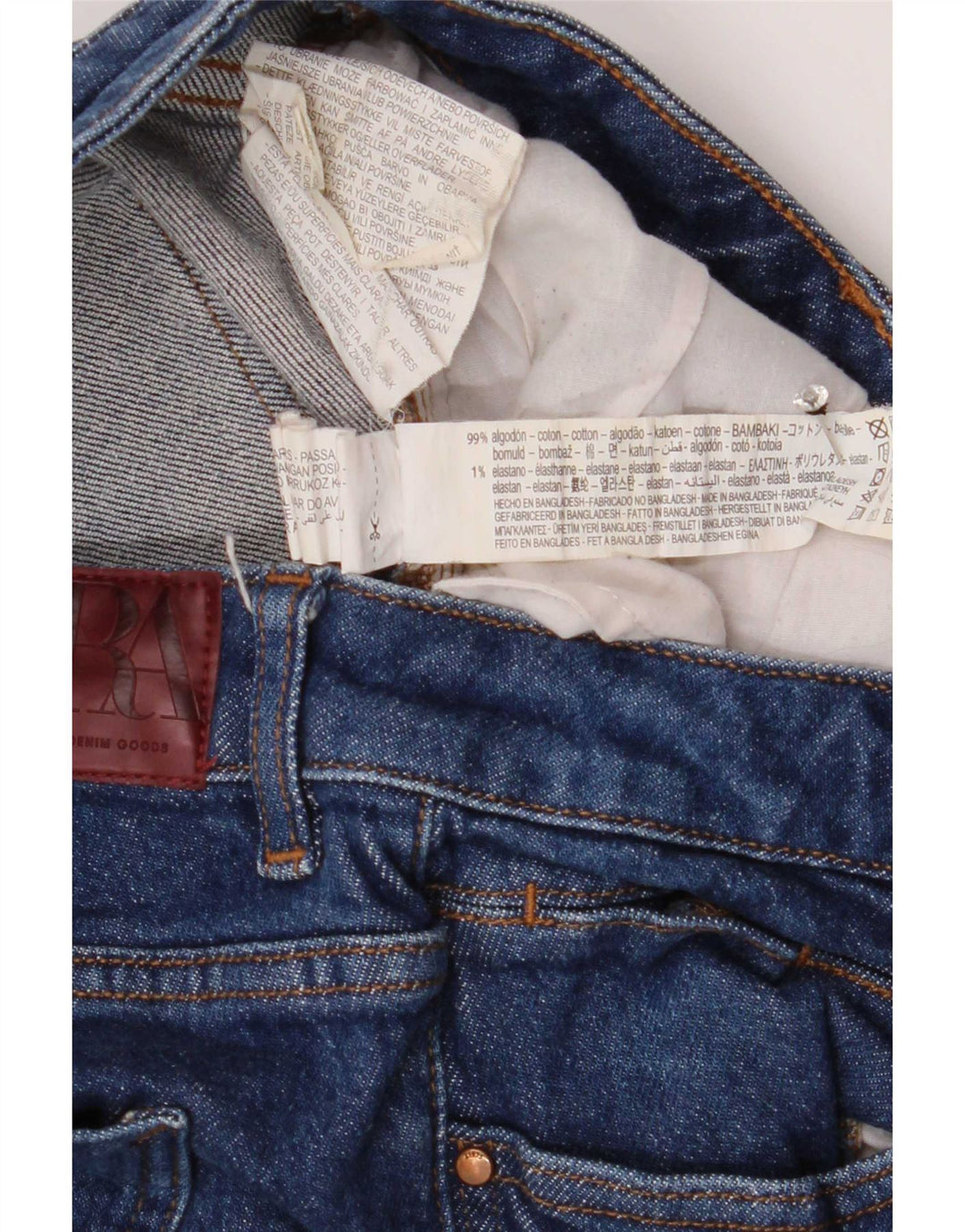 Zara Womens Flared Jeans EU 40 Medium W30 L32 Blue Cotton