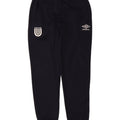 Umbro Mens Graphic Tracksuit Trousers Joggers Small  Navy Blue Polyester