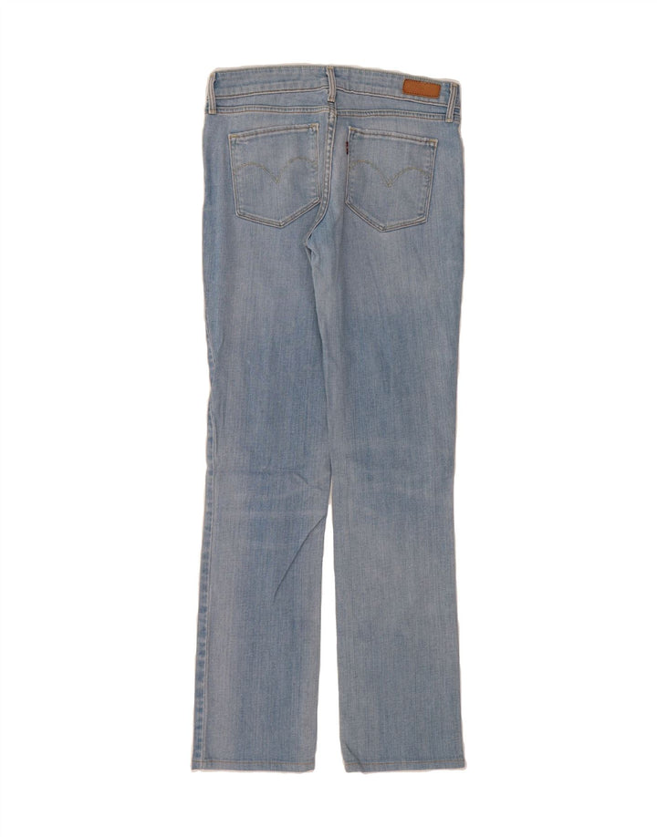 LEVI'S Womens Straight Jeans W29 L34 Blue Cotton Vintage Levi's and Second-Hand Levi's from Messina Hembry 