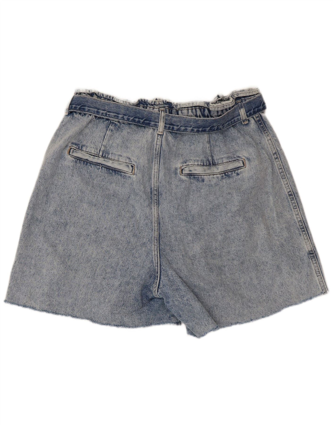 Zara Womens Denim Shorts EU 44 XL W34 Blue