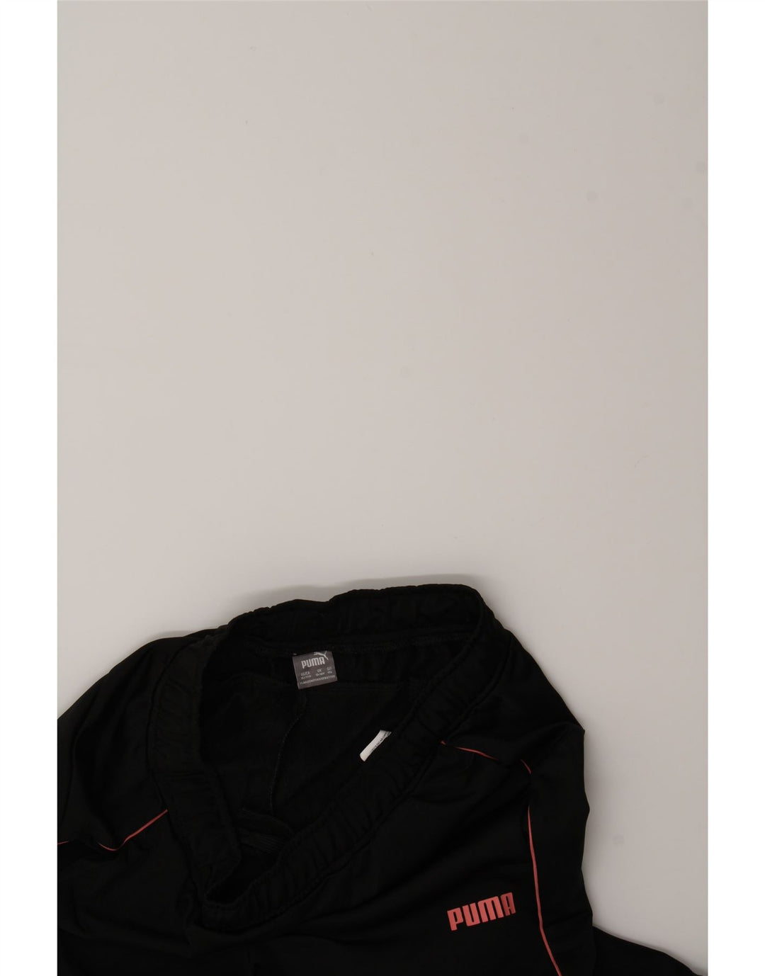 PUMA Boys Tracksuit Trousers 15-16 Years 2XL Black Polyester Vintage Puma and Second-Hand Puma from Messina Hembry 