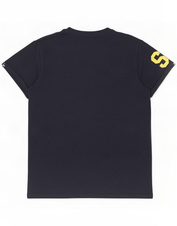 Superdry Mens Graphic T-Shirt Top XL Navy Blue Cotton