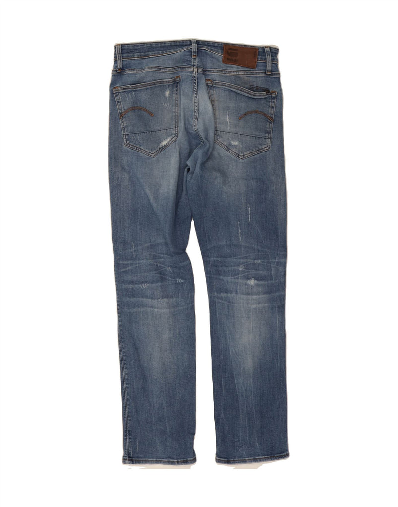 G-STAR Mens Slim Jeans W34 L32  Blue Cotton Vintage G-Star and Second-Hand G-Star from Messina Hembry 