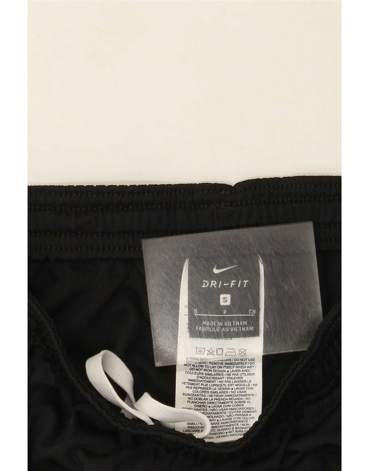 Nike Mens Dri Fit Tracksuit Trousers Small Black Polyester