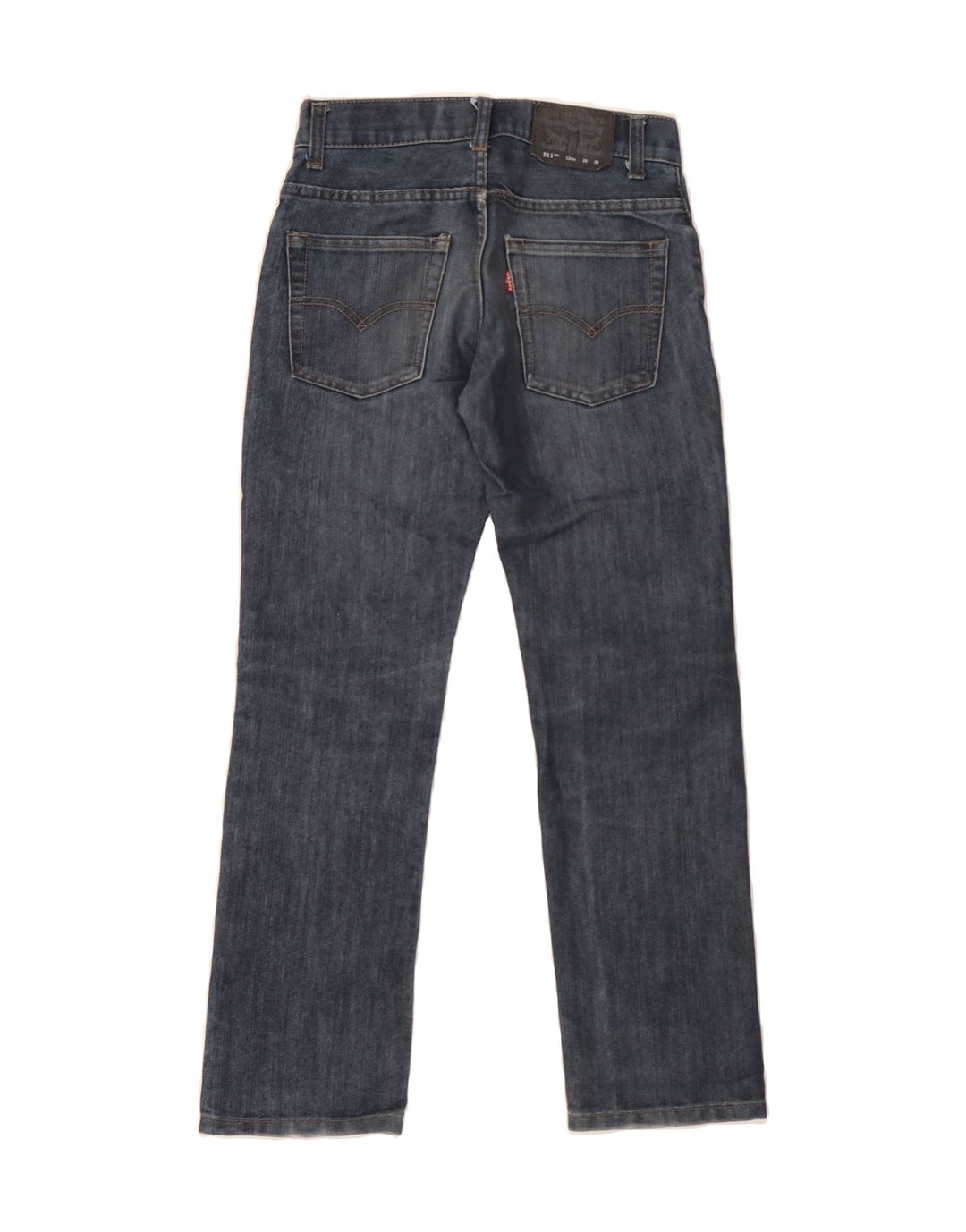 LEVI'S Boys 511 Slim Jeans 11-12 Years W26 L26 Blue Cotton Vintage Levi's and Second-Hand Levi's from Messina Hembry 
