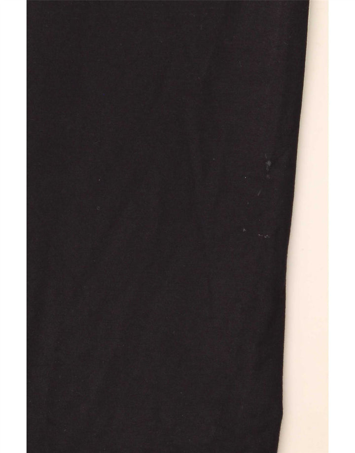 Marks & Spencer Womens Capri Tracksuit Trousers UK 8 Small Navy Blue