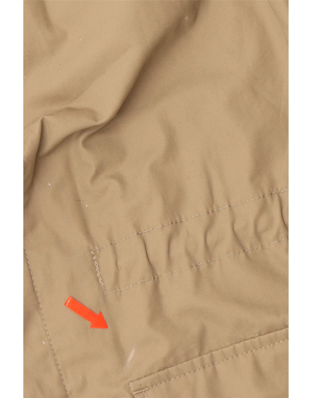 LYLE & SCOTT Mens Utility Jacket UK 40 Large Beige Cotton