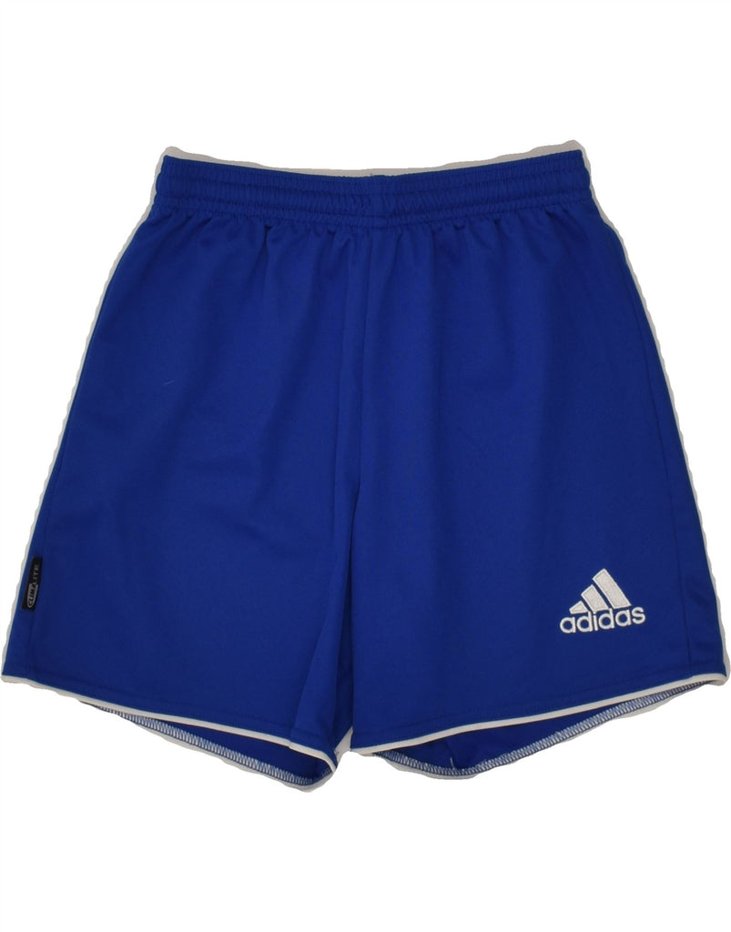 ADIDAS Boys Sport Shorts 2-3 Years 2XS Blue Polyester | Vintage Adidas | Thrift | Second-Hand Adidas | Used Clothing | Messina Hembry 