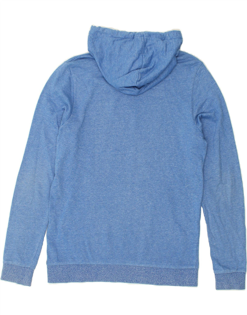 JACK & JONES Mens Graphic Hoodie Jumper Medium Blue | Vintage Jack & Jones | Thrift | Second-Hand Jack & Jones | Used Clothing | Messina Hembry 