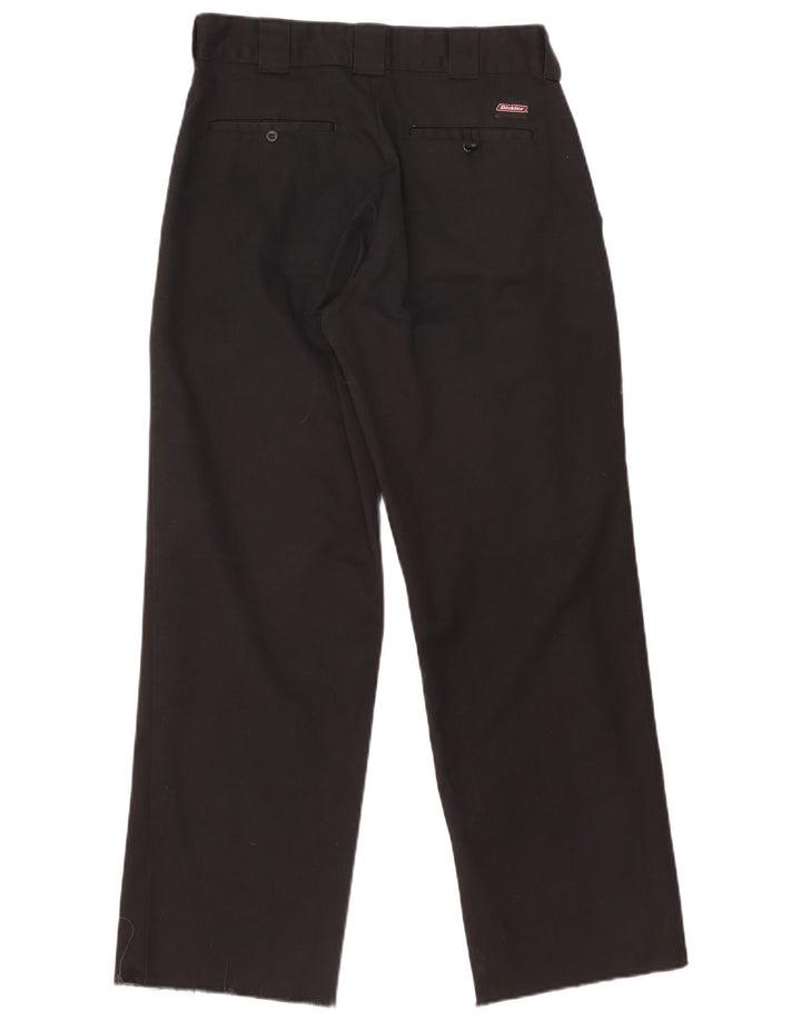 Dickies Mens Straight Chino Trousers W31 L30 Black