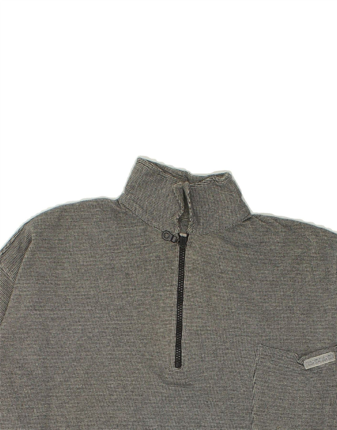 ENDURANCE Mens Polo Shirt Large Grey Check | Vintage Endurance | Thrift | Second-Hand Endurance | Used Clothing | Messina Hembry 