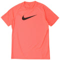 Nike Mens Dri Fit Graphic T-Shirt Top Medium Pink Pinstripe Polyester