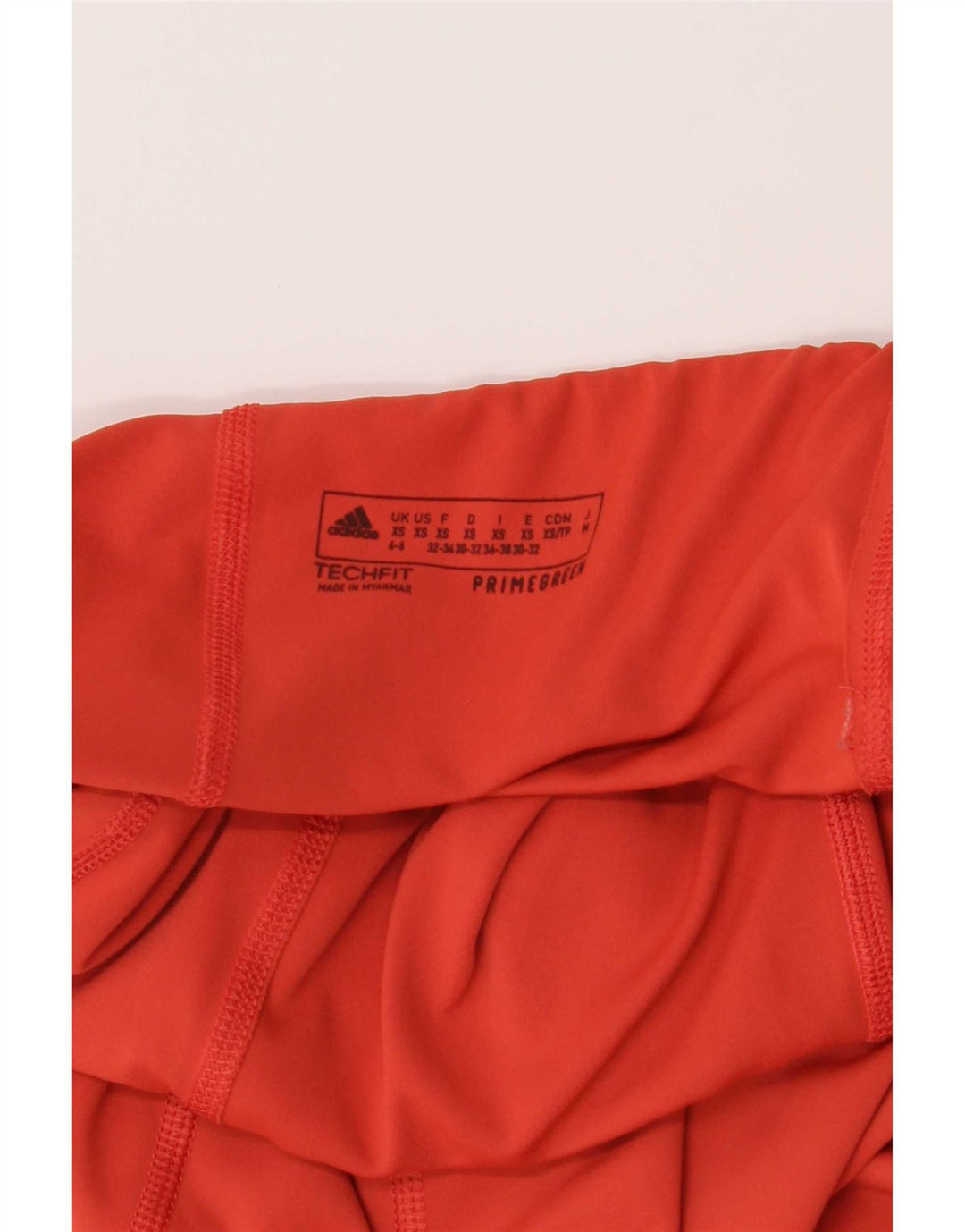 Adidas Womens Graphic Leggings UK 4/6 XS Red Polyester