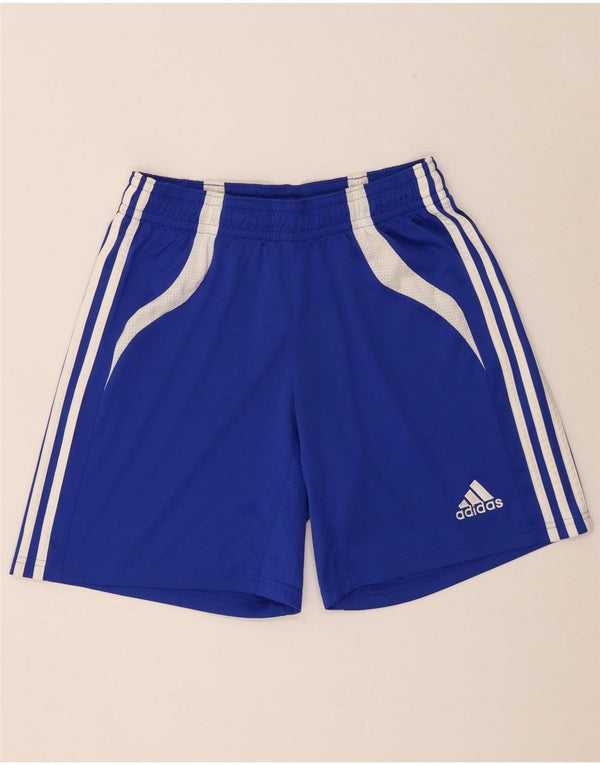 Adidas Mens Clima 365 Sport Shorts Large Blue Colourblock Polyester