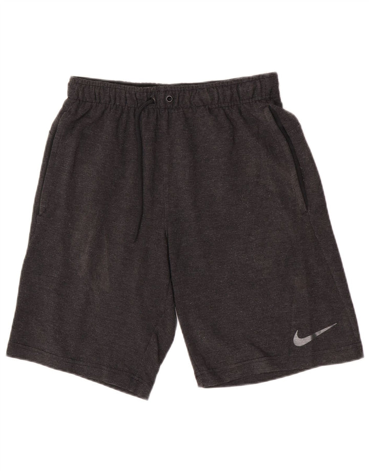 Nike Mens Dri Fit Sport Shorts Small  Grey Flecked Viscose