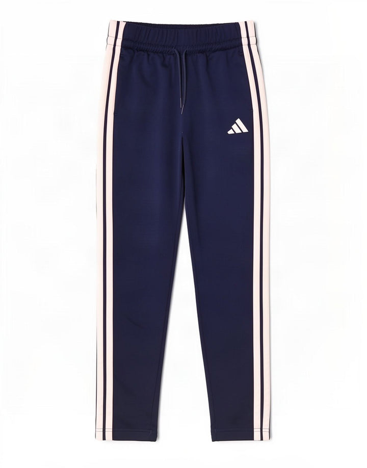 Adidas Boys Climacool Tracksuit Trousers 9-10 Years Navy Blue Polyester