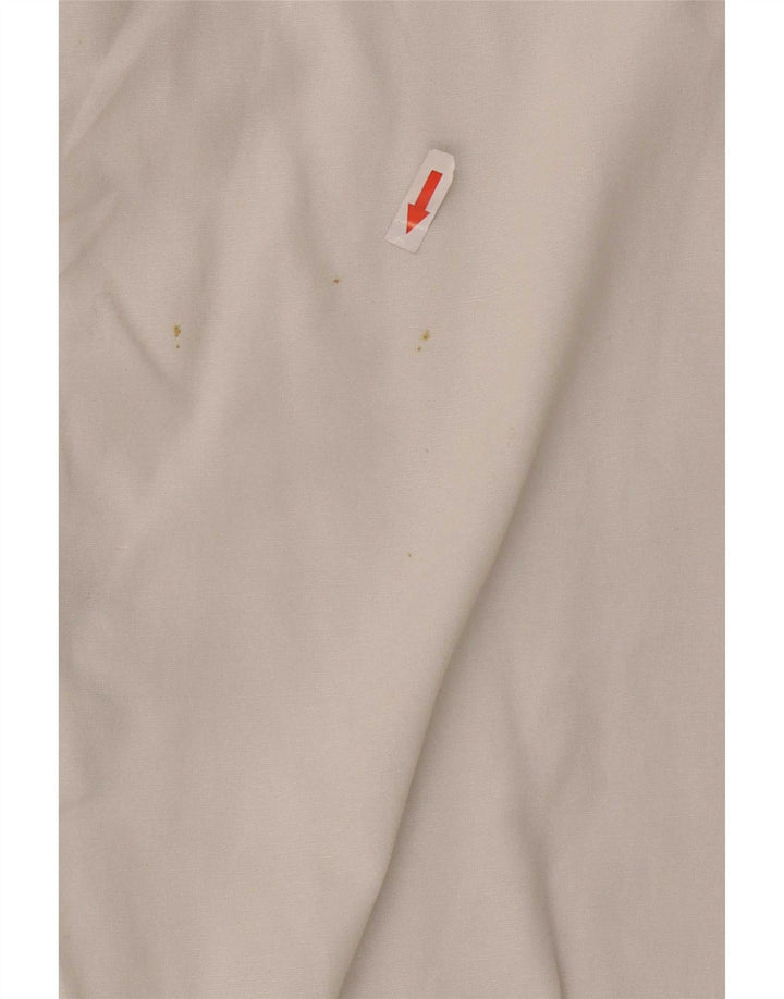 Zara Womens Oversized Shirt UK 10 Small White Cotton