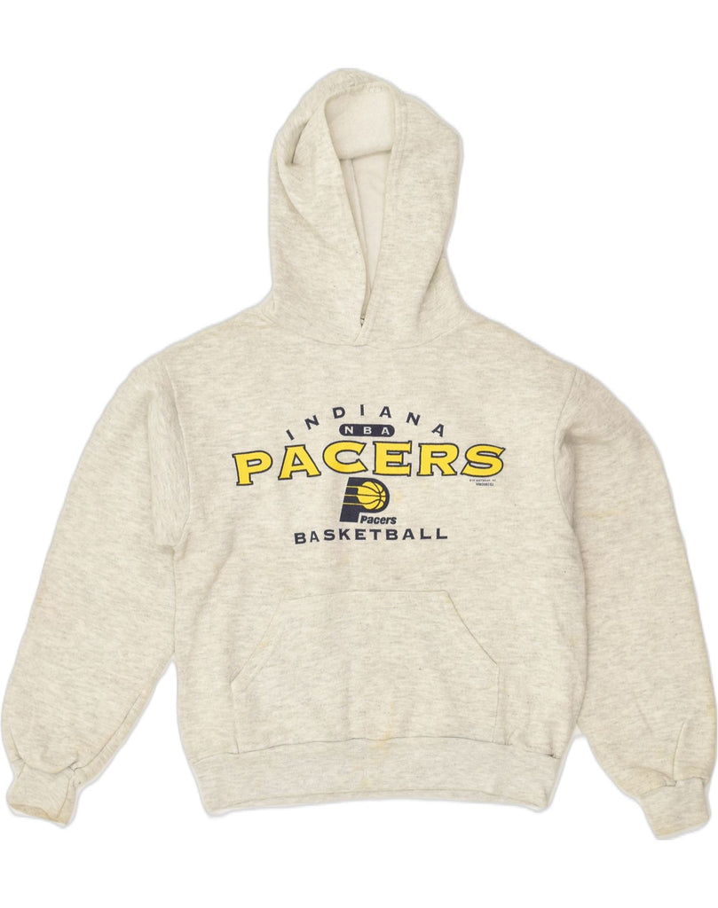 LEE Boys Indiana Pacers Graphic Hoodie Jumper 10-11 Years Medium White | Vintage Lee | Thrift | Second-Hand Lee | Used Clothing | Messina Hembry 