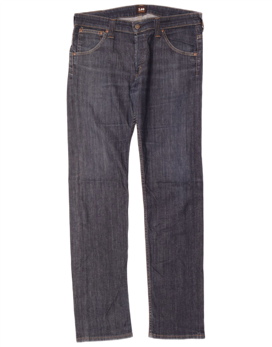 Lee Mens Powell Slim Jeans W34 L34 Navy Blue Cotton