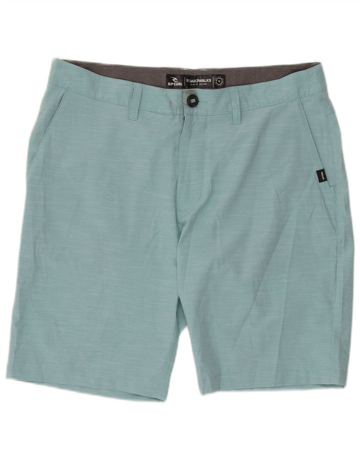 Rip Curl Mens Chino Shorts W34 Large  Blue Flecked Polyester
