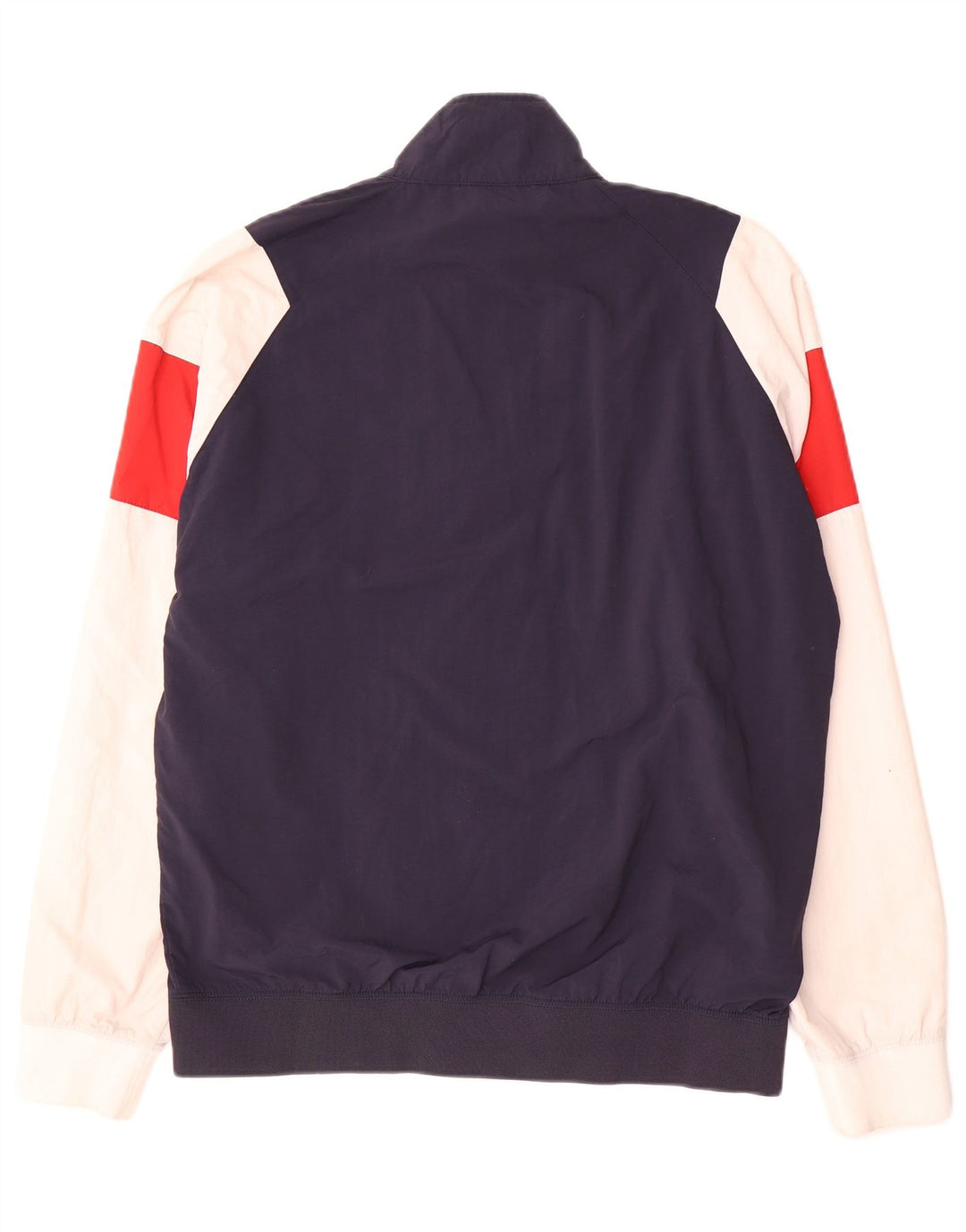 Champion Mens Graphic Tracksuit Top Jacket Medium Navy Blue Colourblock