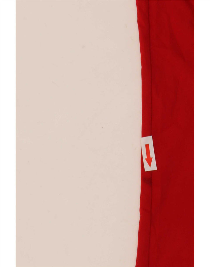 Adidas Mens Climalite T-Shirt Top Medium Red Polyester