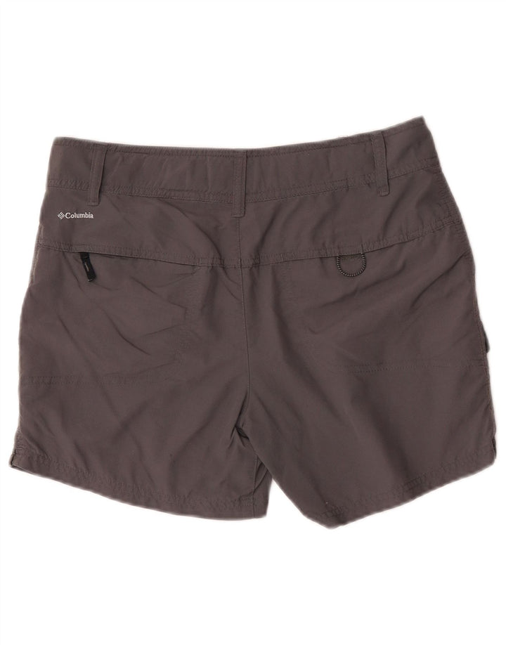 Columbia Womens Cargo Shorts EU 36 Small W28 Grey Nylon
