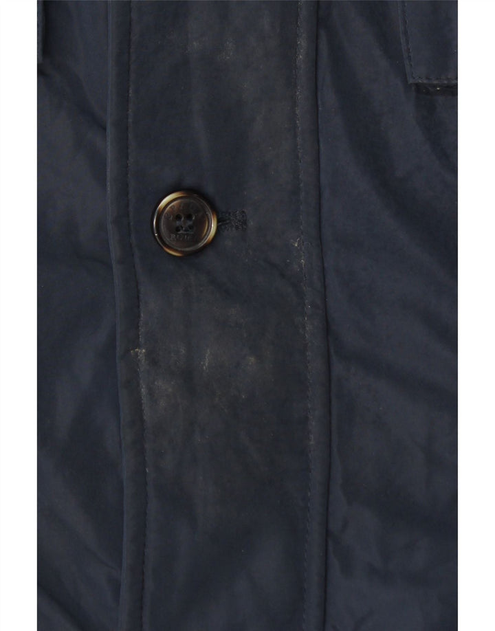 Spada Mens Padded Jacket UK 46 3XL Navy Blue Polyester