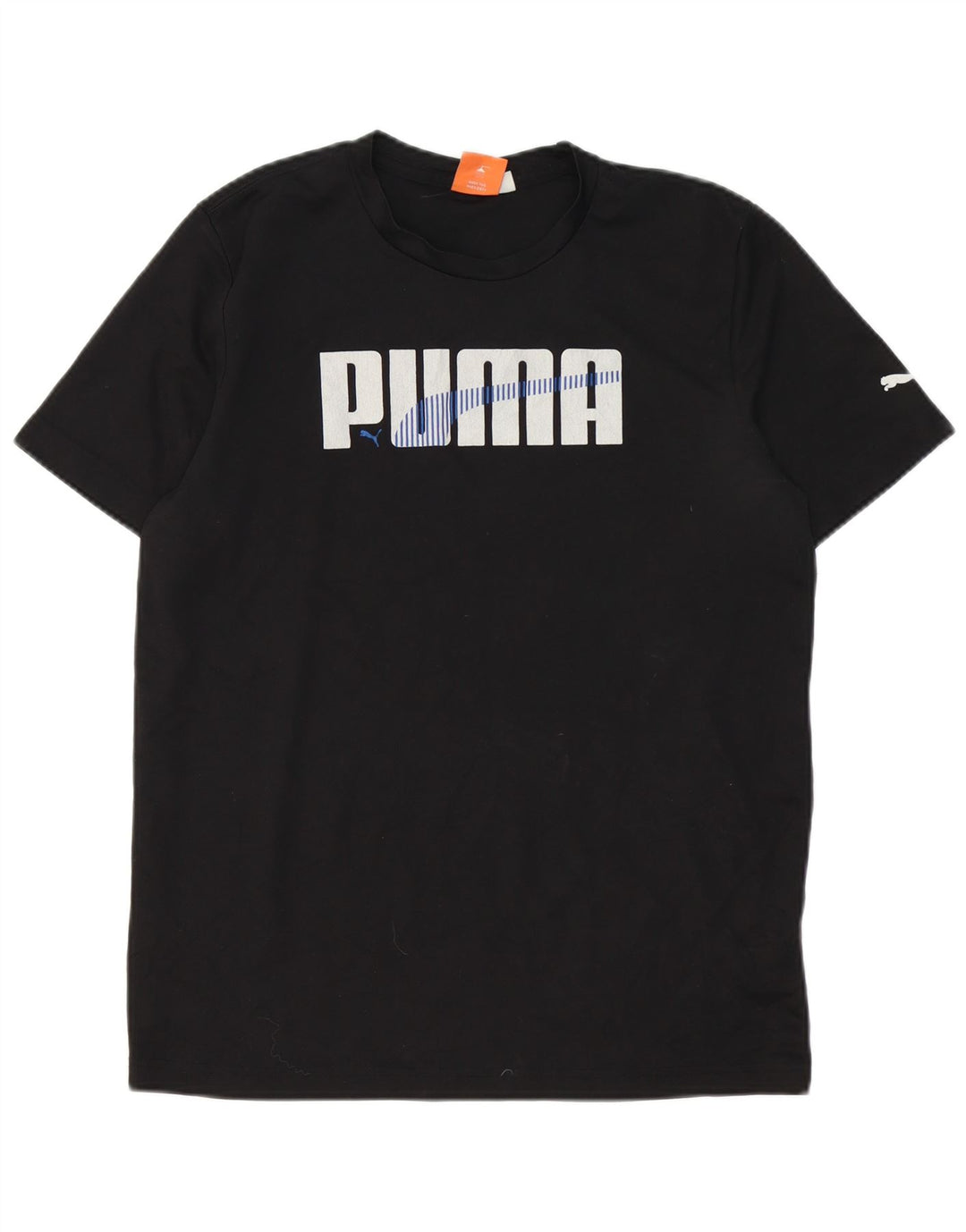 Puma Mens Graphic T-Shirt Top Small Black