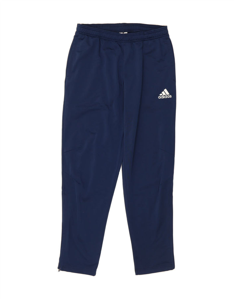 ADIDAS Mens Tracksuit Trousers Medium  Navy Blue Polyester Vintage Adidas and Second-Hand Adidas from Messina Hembry 