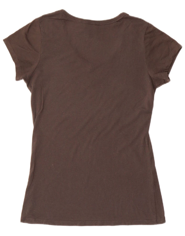 G-Star Womens T-Shirt Top UK 10 Small Grey