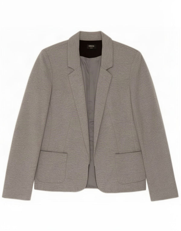 Oasis Womens Open Blazer Jacket UK 8 Small Grey Polyester
