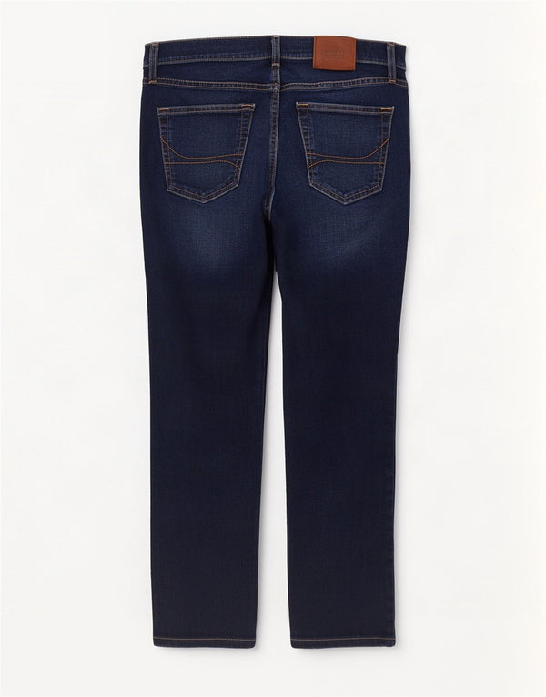 Hollister Womens Slim Straight Jeans W29 L30 Navy Blue Cotton