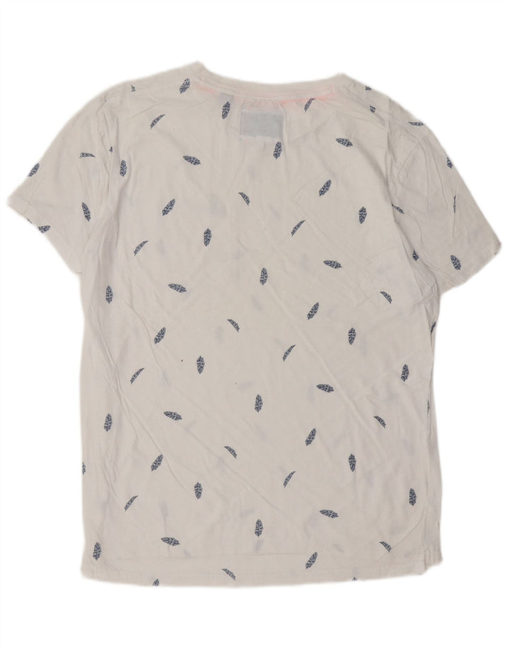 SUPERDRY Mens Graphic T-Shirt Top Large White
