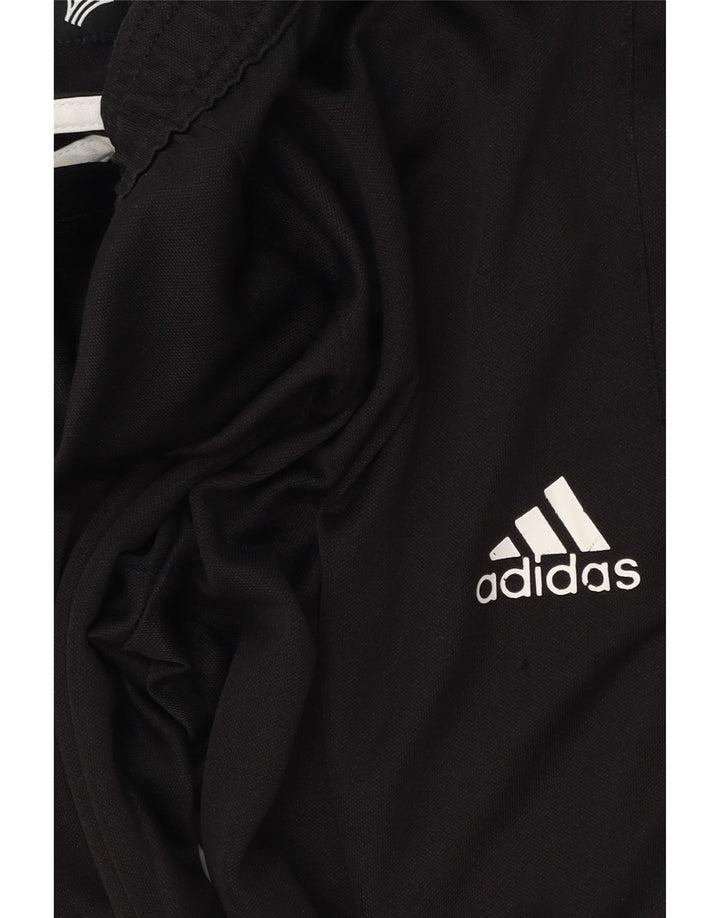 ADIDAS Mens Tracksuit Trousers Medium  Black Polyester