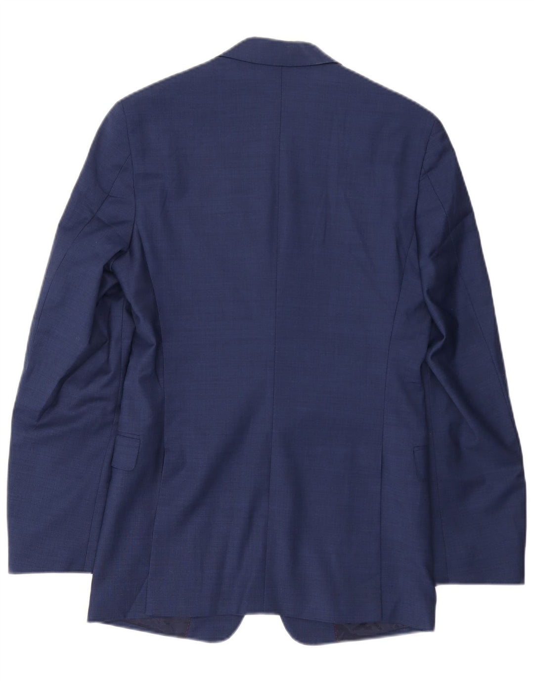 TOMMY HILFIGER Mens 2 Button Blazer Jacket UK 38 Medium Navy Blue Wool