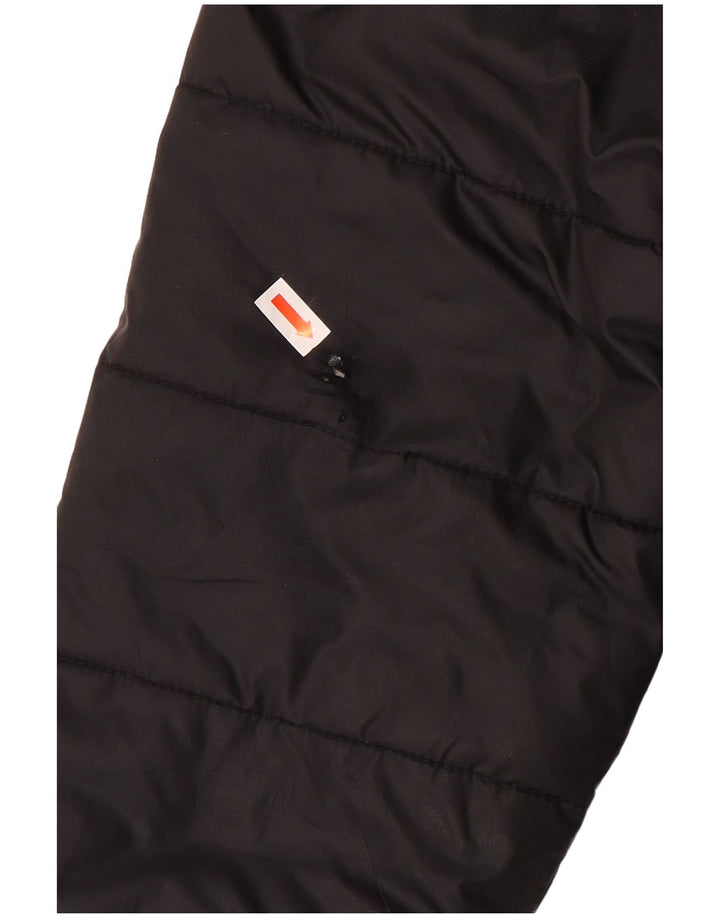 Ellesse Womens Oversized Hooded Reversible Padded Jacket UK 8 Small Black