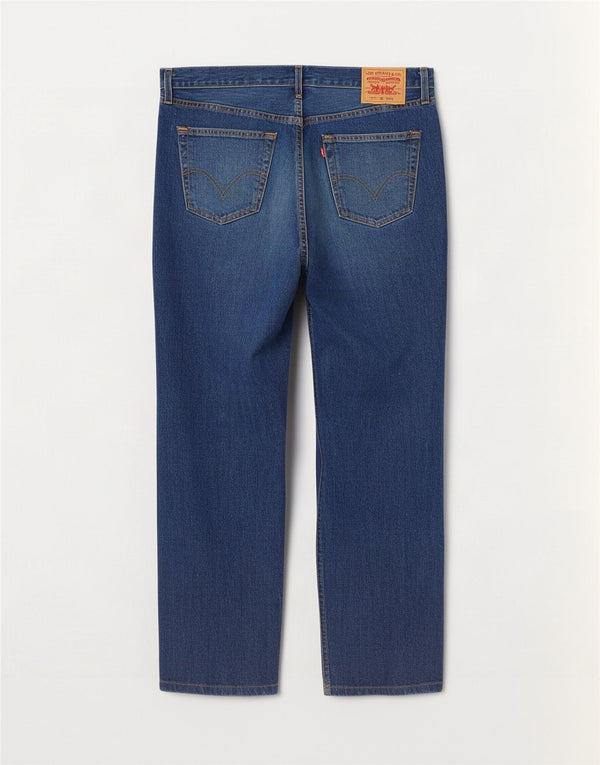 Levi's Mens 751 Straight Jeans W42 L34 Blue Cotton