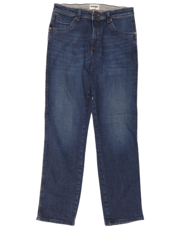 Wrangler Mens Texas Straight Jeans W32 L34 Blue