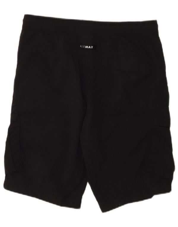 Nike Mens Cargo Shorts Small W29 Black Nylon