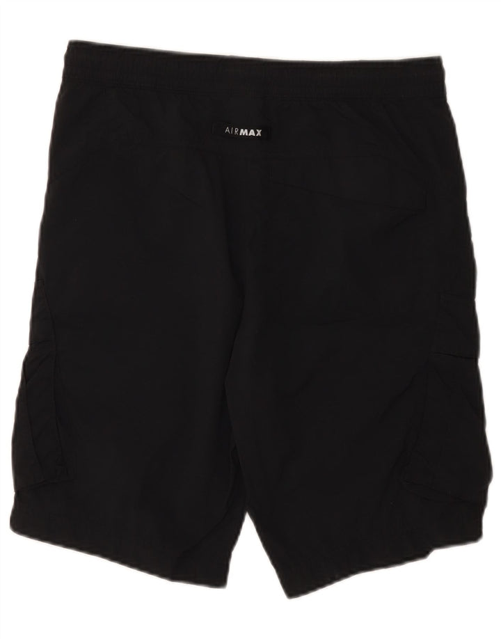 Nike Mens Cargo Shorts Small W29 Black Nylon